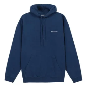 Balenciaga da uomo, versione ampia con fodera in pile, cappuccio e maniche lunghe, blu 570811TJV854866 Balenciaga da uomo, versione ampia con fodera in pile, cappuccio e maniche lunghe, blu 570811TJV854866