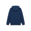 Balenciaga da uomo, versione ampia con fodera in pile, cappuccio e maniche lunghe, blu 570811TJV854866