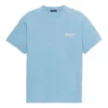 Balenciaga da uomo, versione con stampa “Political Campaign”, collo rotondo, maniche corte, blu 570803TBV425840