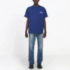 Balenciaga da uomo, versione con stampa “Political Campaign”, maniche corte, blu reale 508203TAV444540