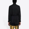 Balenciaga FW21 Alphabet a maniche lunghe da uomo, nero 661749444B81077