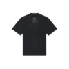 Balenciaga FW21 Couture Alphabet da uomo, maglietta a maniche corte con collo rotondo, nera 651795TJV901070