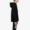 Balenciaga FW21 da uomo con stampa logo, maniche lunghe, nero 600583TIV841070