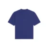 Balenciaga FW21 Maglia retrò da uomo a maniche corte blu navy 612966TKVD33967