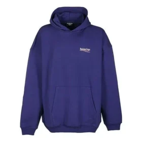 Balenciaga SS21 da uomo con stampa, blu 620973TIV531195