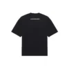Balenciaga SS21 Love da uomo, maniche corte, nero 612966TJVL51070