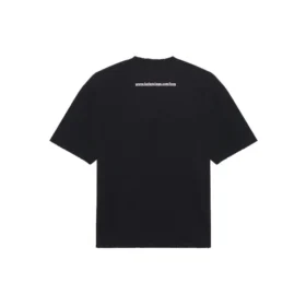 Balenciaga SS21 Love da uomo, maniche corte, nero 612966TJVL51070 Balenciaga SS21 Love da uomo, maniche corte, nero 612966TJVL51070