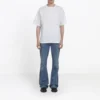 Balenciaga Tech da uomo a maniche corte, bianco 556133TDV209000