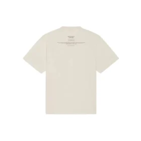 Balenciaga Uomo FW21 con stampa alfabetica a maniche corte beige 651795TJV909054 Balenciaga Uomo FW21 con stampa alfabetica a maniche corte beige 651795TJV909054