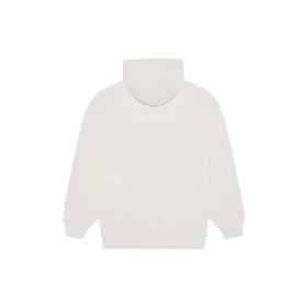 Balenciaga Uomo FW21 con stampa del logo alfabetico, cappuccio e maniche lunghe, bianco crema 570811TIV552970 Balenciaga Uomo FW21 con stampa del logo alfabetico, cappuccio e maniche lunghe, bianco crema 570811TIV552970