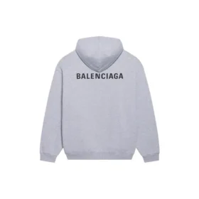Balenciaga Uomo FW21 con stampa logo, maniche lunghe, grigio 600583TIV841167