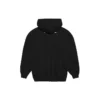 Balenciaga Uomo SS21 a maniche lunghe con stampa alfabetica, nero 570811TJVL61070