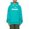 Balenciaga Uomo SS21 Classic Alphabet Printing Hole Sky Blue 659403TKVB64661