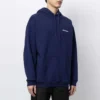 Balenciaga Uomo SS21 con stampa alfabetica, blu classico 600583TIV843967