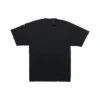 Balenciaga Uomo SS21 con stampa alfabetica, maniche corte, collo rotondo e fori, nero 651795TKVB81070