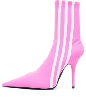Balenciaga x adidas Originals Stivaletti Knife 110 mm “Pink” 724073W2ES15090