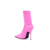 Balenciaga x adidas Originals Stivaletti Knife 110 mm “Pink” 724073W2ES15090