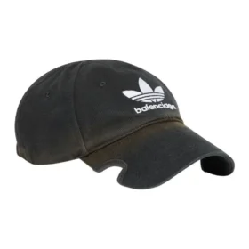 Balenciaga x adidas Trefoil Cappellino con logo Balenciaga “Black White” 723749410B2