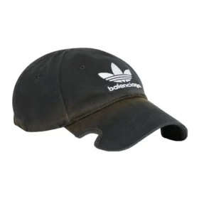 Balenciaga x adidas Trefoil Cappellino con logo Balenciaga “Black White” 723749410B21077