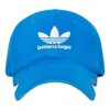 Balenciaga x adidas Trefoil Cappellino con logo Balenciaga “Blue White” 723749410B2-4877