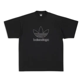 Balenciaga x adidas Trefoil T-shirt “Black White” 723976TNVN81070 Balenciaga x adidas Trefoil T-shirt “Black White” 723976TNVN81070