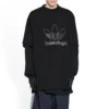 Balenciaga x adidas Trefoil T-shirt “Black White” 723976TNVN81070