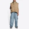 Balenciaga x Gucci The Hacker Project Gilet imbottito Hacker Cocoon “Beige” 681884TLO539585