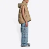Balenciaga x Gucci The Hacker Project Gilet imbottito Hacker Cocoon “Beige” 681884TLO539585