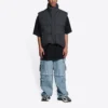 Balenciaga x Gucci The Hacker Project Gilet imbottito Hacker Cocoon “Black” 681884TLO531269