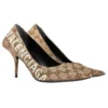 Balenciaga x Gucci The Hacker Project Knife Pumps “Beige” 676603-KQW00-9742