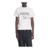 Balenciaga x RuPaul, firma congiunta, FW21, stampa a lettere, colletto rotondo, uomo, bianco 670943TLV579057