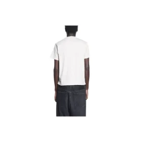 Balenciaga x RuPaul, firma congiunta, FW21, stampa a lettere, colletto rotondo, uomo, bianco 670943TLV579057 Balenciaga x RuPaul, firma congiunta, FW21, stampa a lettere, colletto rotondo, uomo, bianco 670943TLV579057