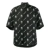 Balenciaga x WFP Camicia a maniche corte con retro squadrato “Black White” 602026TIL251070