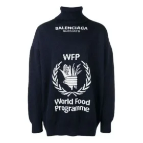 Balenciaga x World Food Programme Maglione “Navy White” 542703T15074177 Balenciaga x World Food Programme Maglione “Navy White” 542703T15074177