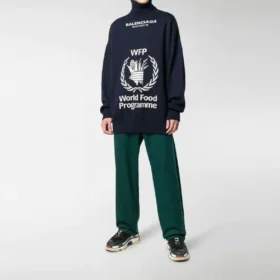 Balenciaga x World Food Programme Maglione “Navy White” 542703T15074177 Balenciaga x World Food Programme Maglione “Navy White” 542703T15074177