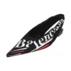 Ballerine casual con logo stampato e cinturino posteriore a coltello “Nero” 500619W06001091
