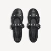 Ballerine da città da donna in nero/argento Ballerine da città da donna in nero/argento