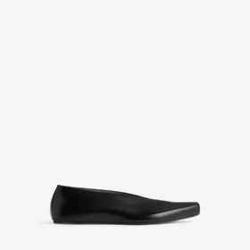 Ballerine Duchesse da donna in nero