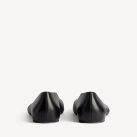 Ballerine Duchesse da donna in nero