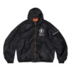 Bomber leggero con cappuccio Balenciaga x WFP “Black” 752178TLO251000