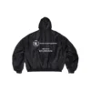 Bomber leggero con cappuccio Balenciaga x WFP “Black” 752178TLO251000