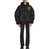 Bomber leggero con cappuccio Balenciaga x WFP “Black” 752178TLO251000