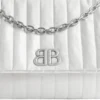Borsa a catena media Monaco trapuntata “Off White” 7659452AASE9106