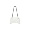 Borsa a catena piccola Crush trapuntata “Optic White” 716351210J09001