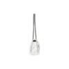 Borsa a catena piccola Crush trapuntata “Optic White” 716351210J09001