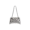 Borsa a catena piccola Crush trapuntata “Silver” 716351210IW8110