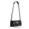 Borsa a cilindro Le Cagole “Black” 771716210KR1000