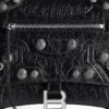 Borsa a mano media Hourglass X Le Cagole “Black” 7815852AAY11000