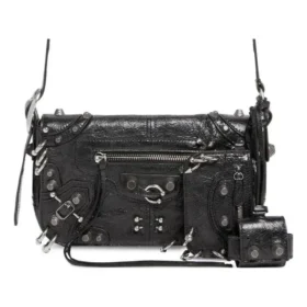 Borsa a patta Le Cagole Xs con borchie “Black” 7190822AAE31000