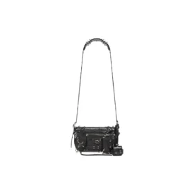Borsa a patta Le Cagole Xs con borchie “Black” 7190822AAE31000